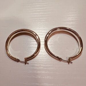 Sterling Silver Hoop Earrings